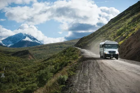A Road Sinks Slowly In Alaska thumbnail