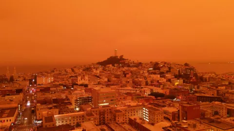 When Day Turned To Night In California thumbnail