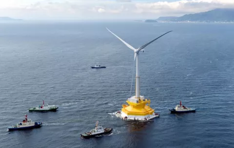A Wind Farm Off The Coast of Scotland! thumbnail